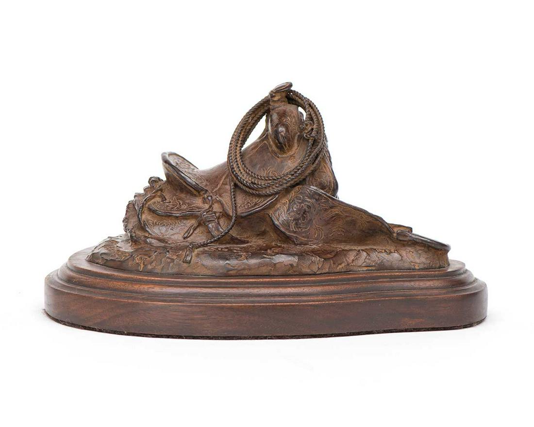 Untitled (Saddle) by Bill Nebeker (1942- ) (1 of 2)