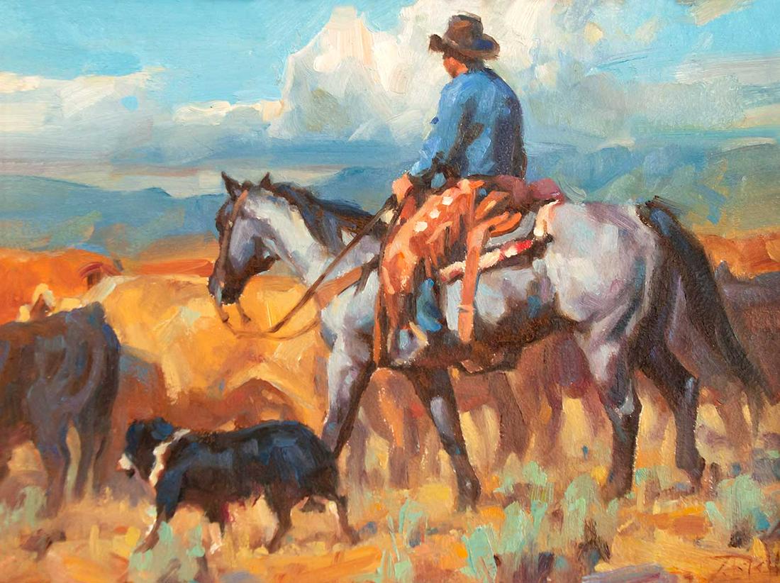 Workin' the Roan by Jason Rich (1970- ) (1 of 2)