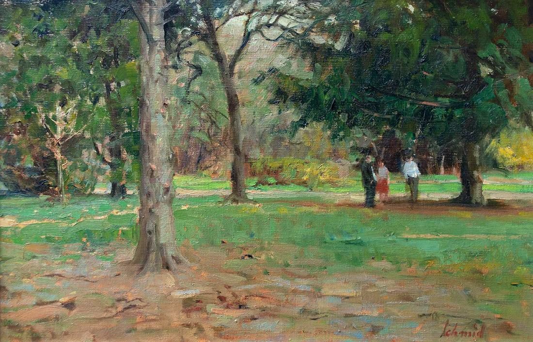 View from my Studio by Richard Schmid (1934-2021) (1 of 2)