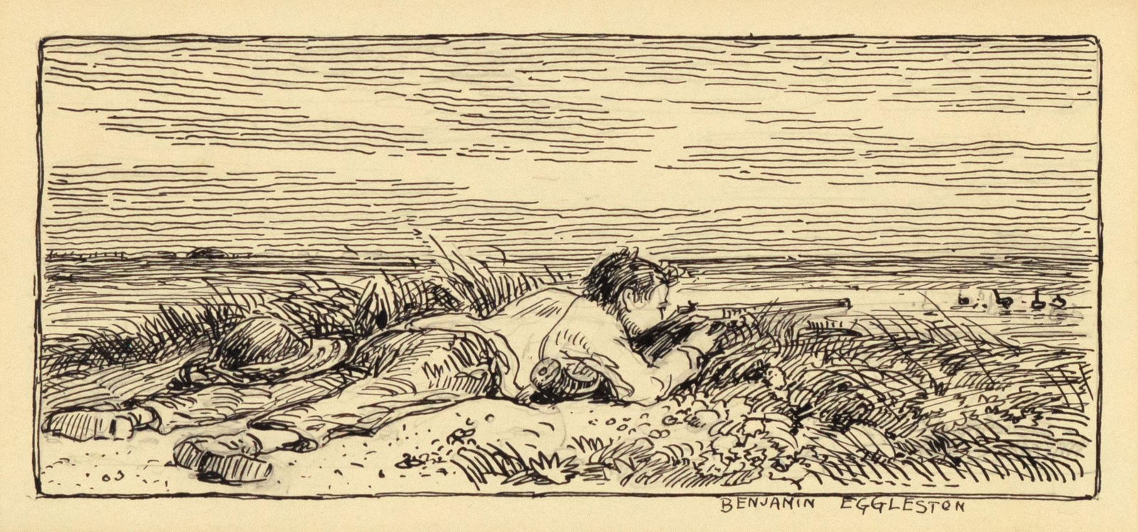 Benjamin Osro Eggleston (1867-1937) Collection of Six Artworks (1 of 18)