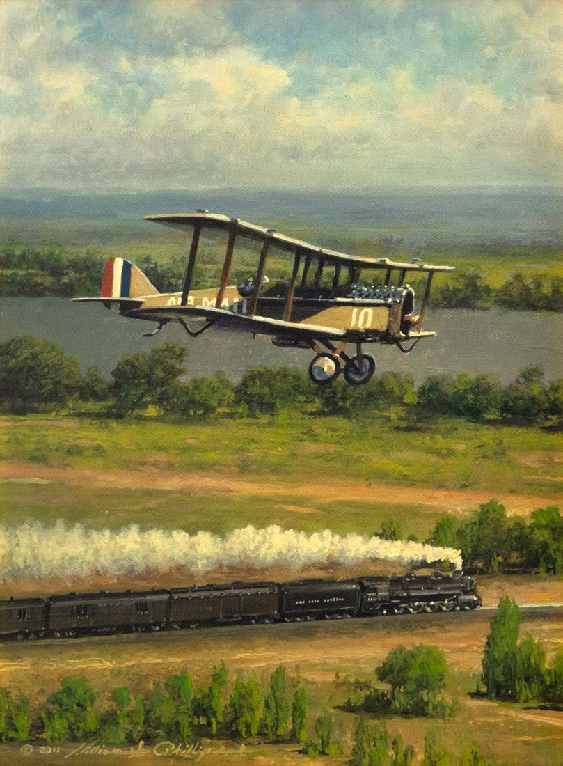 William S. Phillips (1945-) Afternoon Mail (1 of 3)