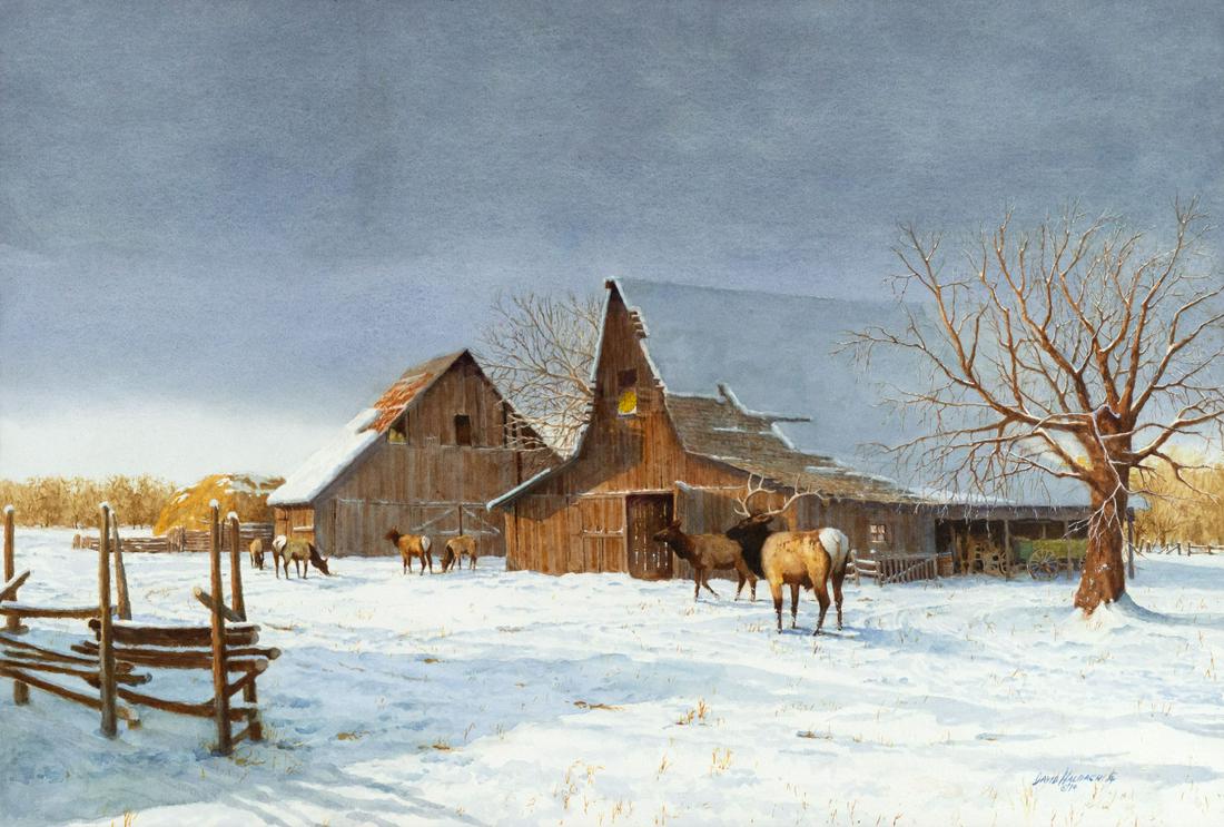 David Halbach (1931-2022) Natures Bugle (1 of 3)