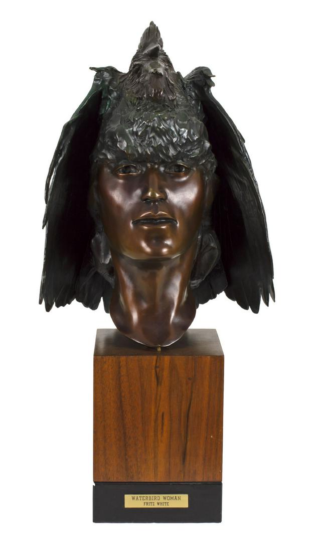 Fritz White (1930-2010) Waterbird Woman (1 of 4)