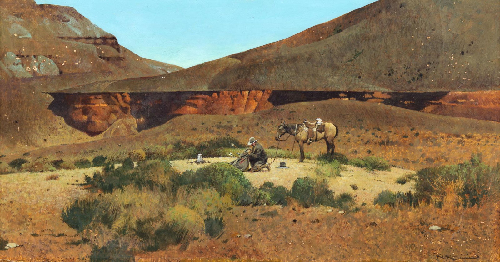 Robert McGinnis (1926-) Trail's End (1 of 3)