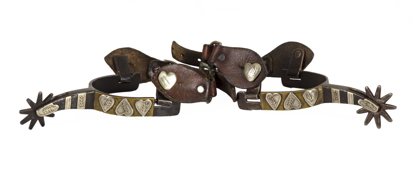 Kelly Bros.  Heart Spurs, circa 1920 (1 of 3)