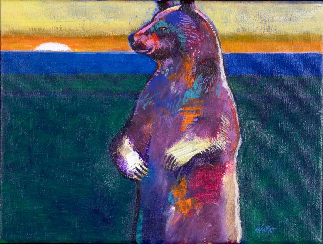 John Nieto (1936-2018), Standing Bear (1 of 3)