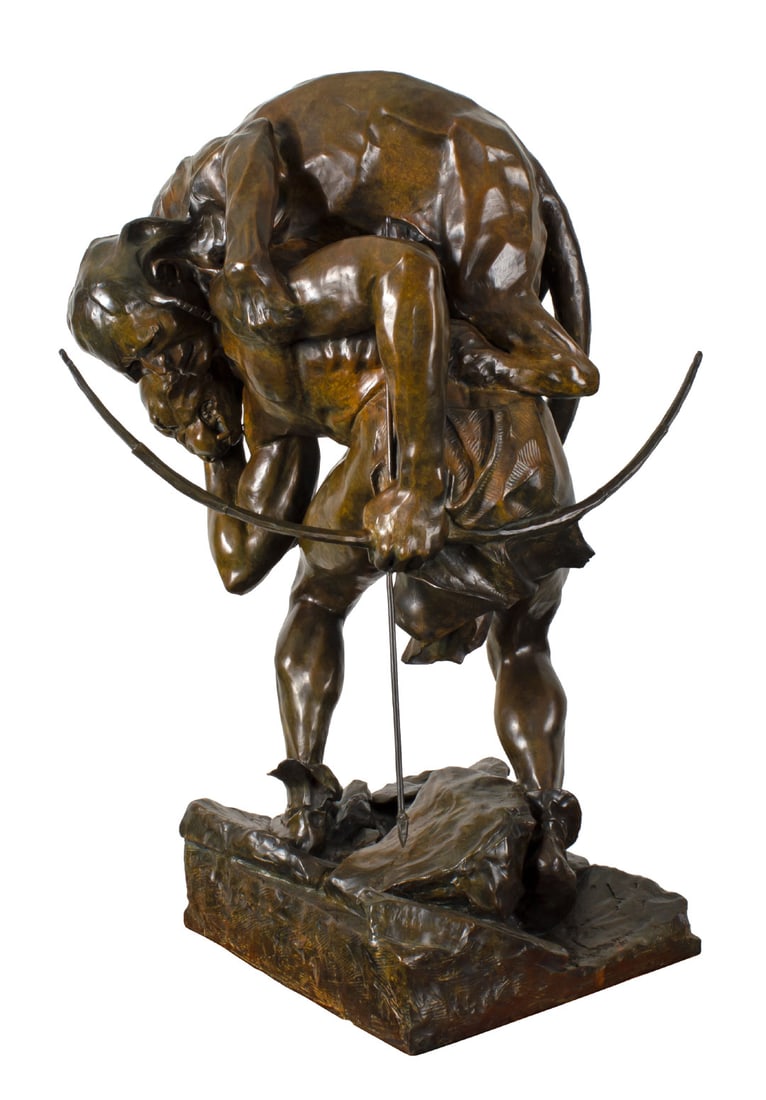 Fritz White (1930-2010), Stalking the Night Shadow (1 of 5)