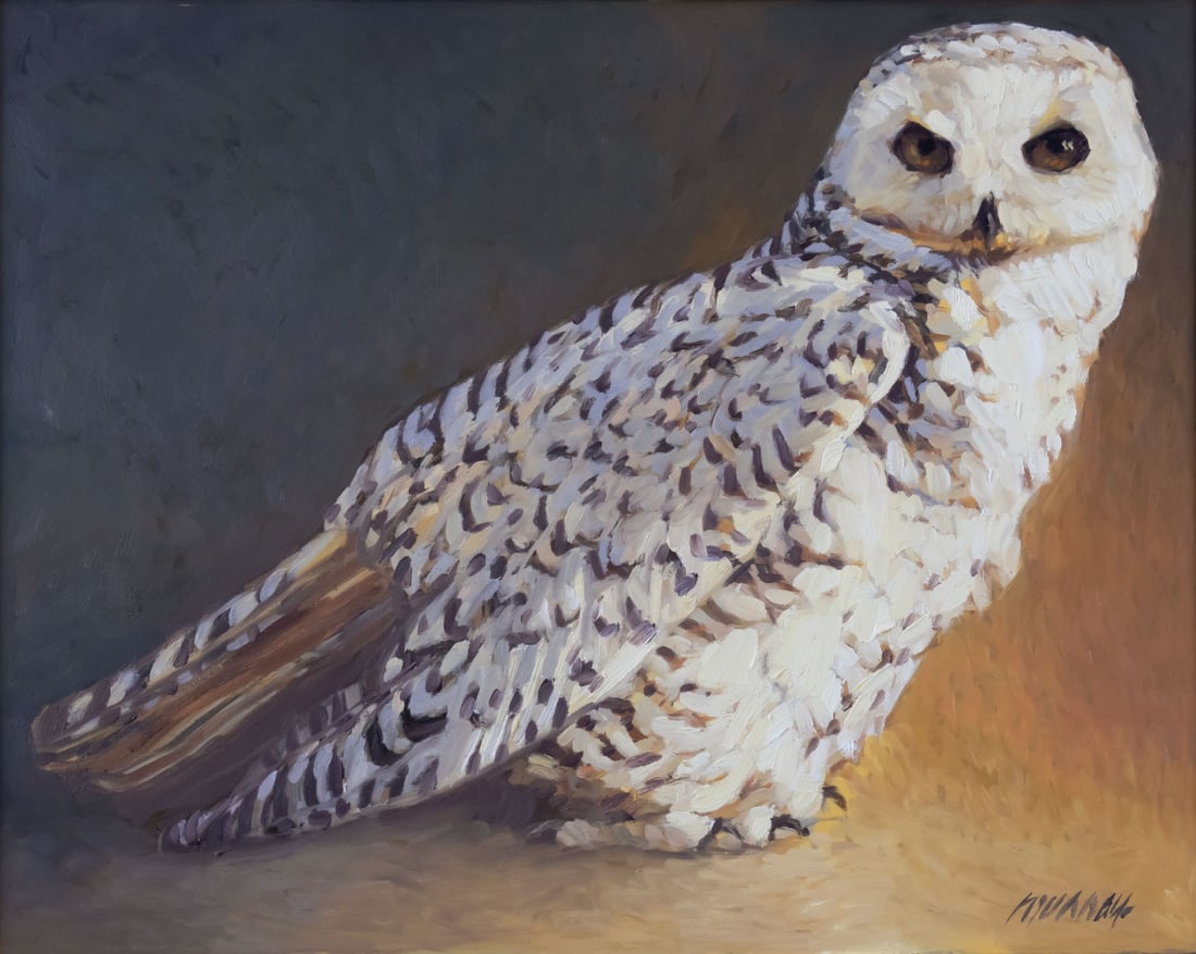 Richard Murray (1948-), Snowy Owl (1 of 3)