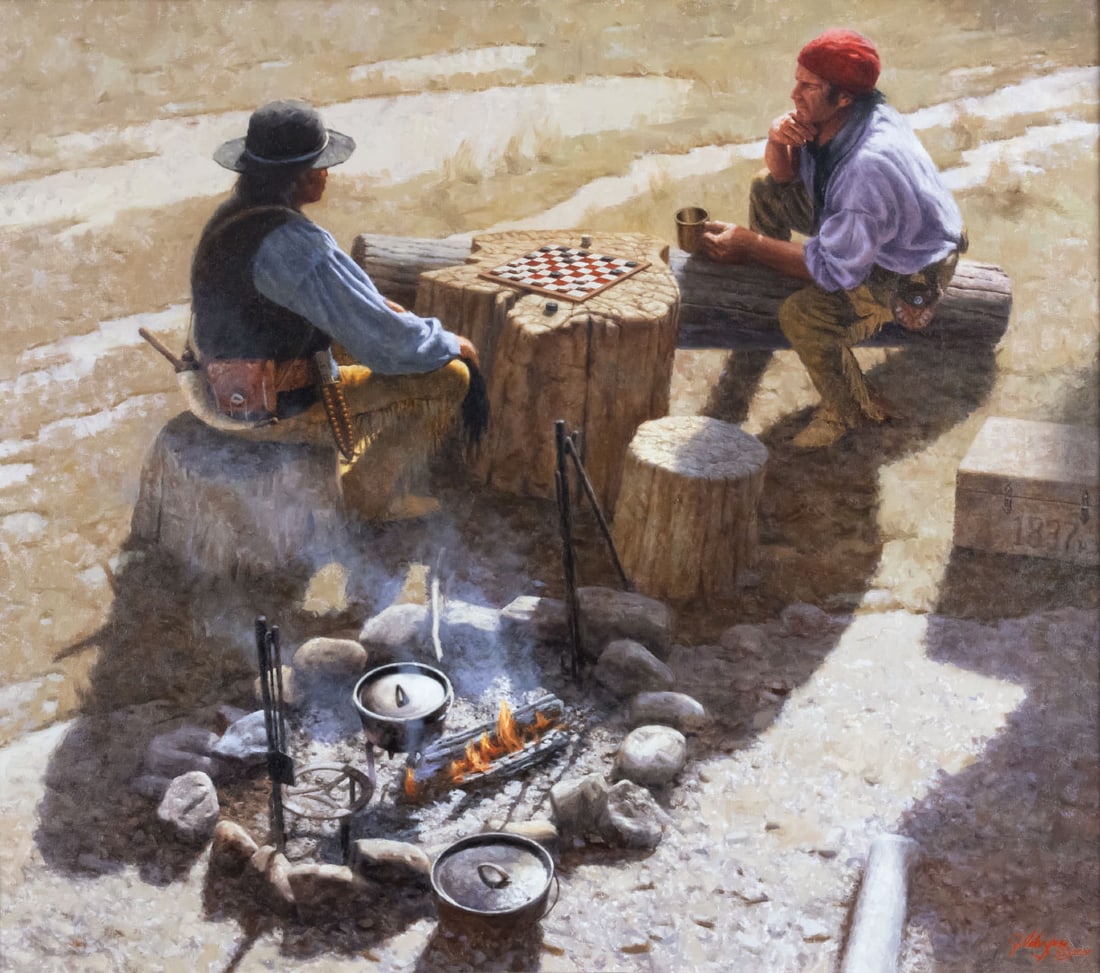 Joseph Velazquez (1942-2021), When Work is Done (1 of 3)