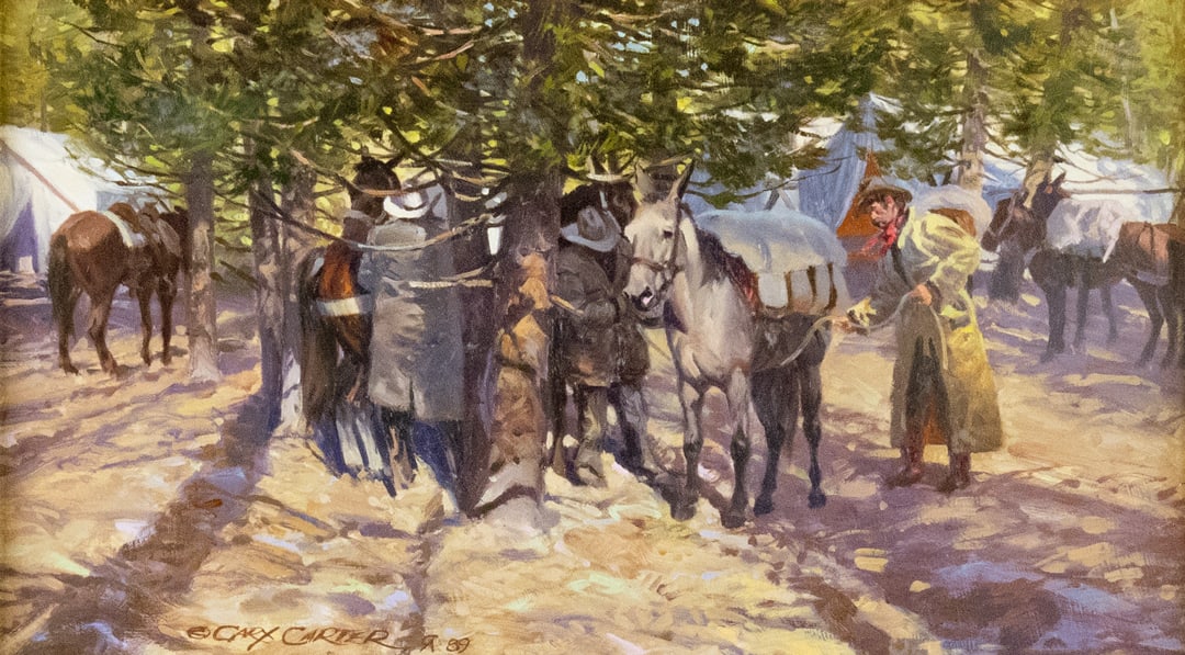 Gary Carter (1939- ), Wolf Creek Camp (1 of 3)