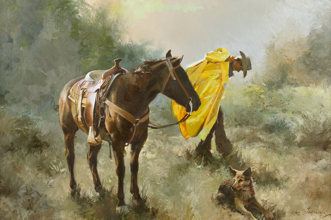 Oleg Stavrowsky (1927-2020), Untitled (1 of 3)