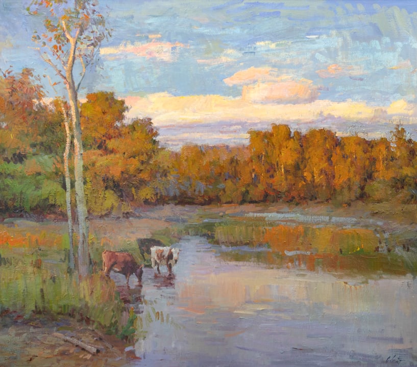 Galust Berberian (1955- ), Golden Autumn (1 of 3)