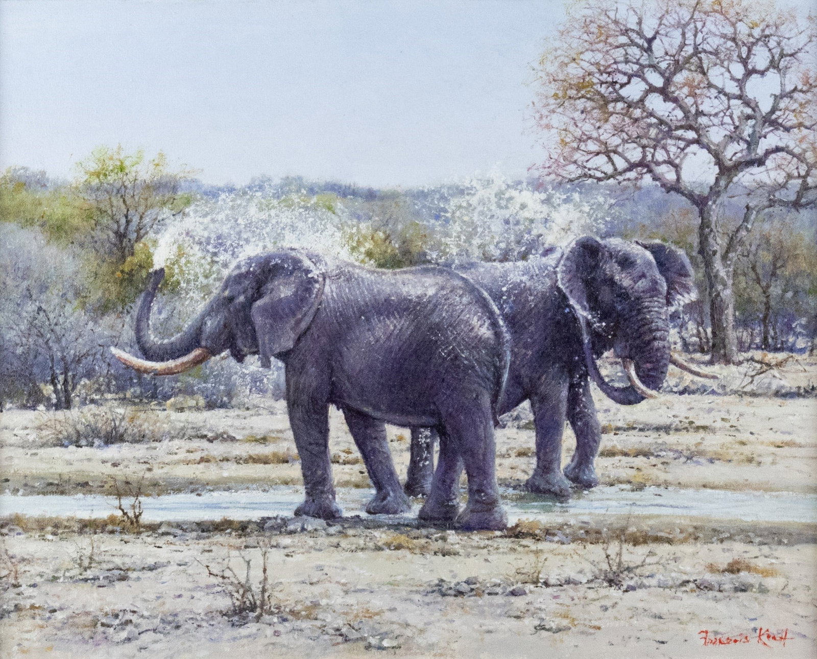 Francois Koch (1944- ), A Favorite Spot (1 of 3)