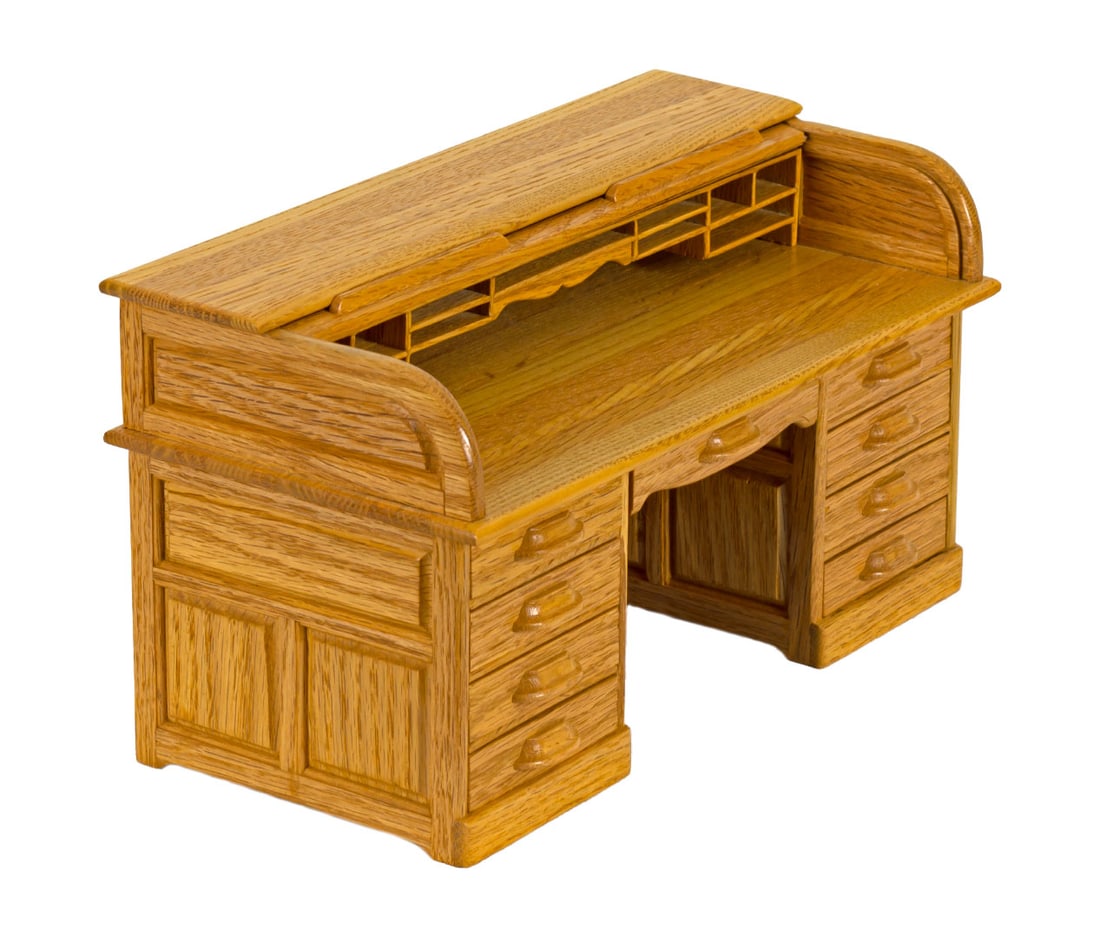 Stan Wychopen (1941-2009), Desk with Roll-Top (1 of 3)