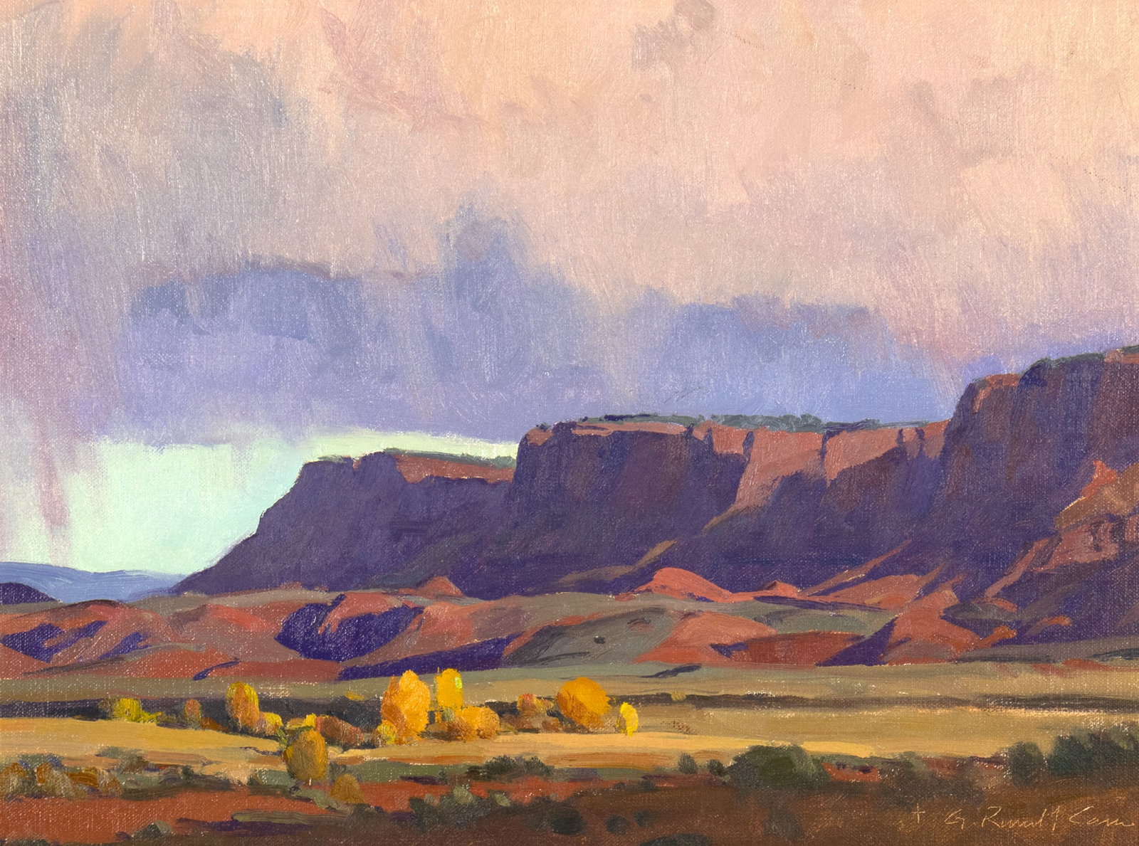 G. Russell Case (1966- ), Desert Rain (1 of 3)