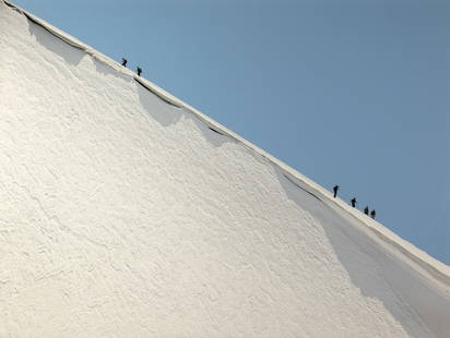 Olivo Barbieri (1954- ), Alps, Geographies, and People #16, 2012: Olivo Barbieri (1954- ) Alps, Geographies, and People #16, 2012 Medium: archival pigment print on paper, 4/6 Dimensions: 61 1/4 x 81 1/4 Framed Dimensions: 65 1/4 x 85 1/4 x 2 Signature Provenance Yan