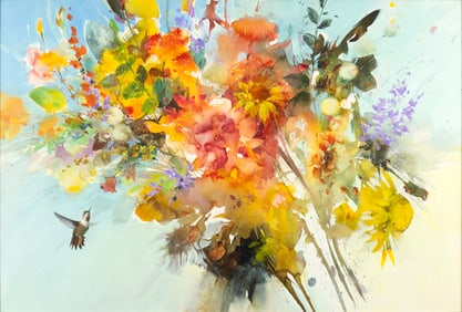 Morten Solberg (1935- ), Afternoon Delight - Hummingbird
