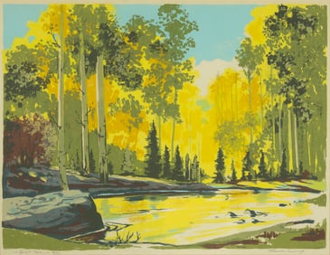 Louis Ewing (1908-1983), Quiet Pool