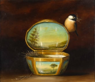 David Kroll (1956- ), Chickadee, 2005
