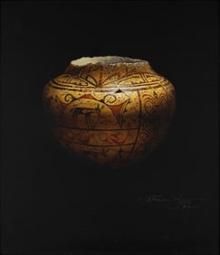 Patricia Dobson (1947- ), Zuni Olla c.1900, 1997
