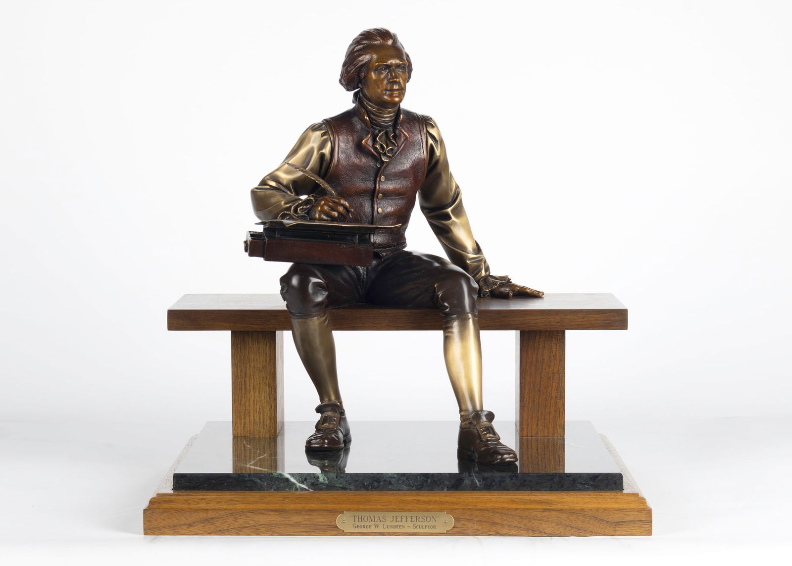 George Lundeen (1948- ), Thomas Jefferson (1 of 4)