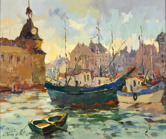 Gaston De Vel (1924-2010), Concarneau - Brittany, France
