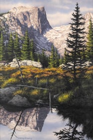 William Breedon (20th Century), Hallett Peak, 1986