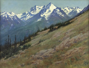 Louis Akin (1868-1913), Mount Akin, 1909