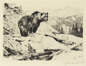 Carl Rungius (1869-1959), Silvertip