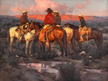 Gary Niblett (1943- ), Early Conference, 2022
