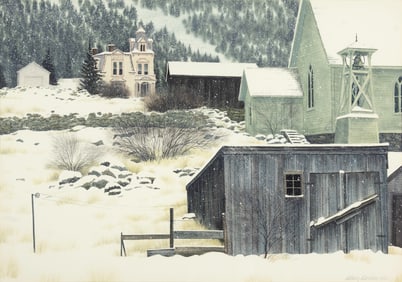 William Breedon (20th Century), Backyards, 1978