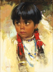 Harley Brown (1939- ), Anna, 1989