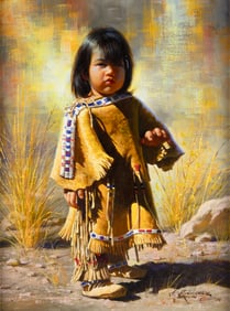 Alfredo Rodriguez (1954- ), The Golden Girl, 2004