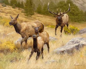 Dustin Van Wechel (1974- ), Rutting Season, 2011