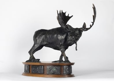George Northup (1940-2017), Blacktail Pond Moose