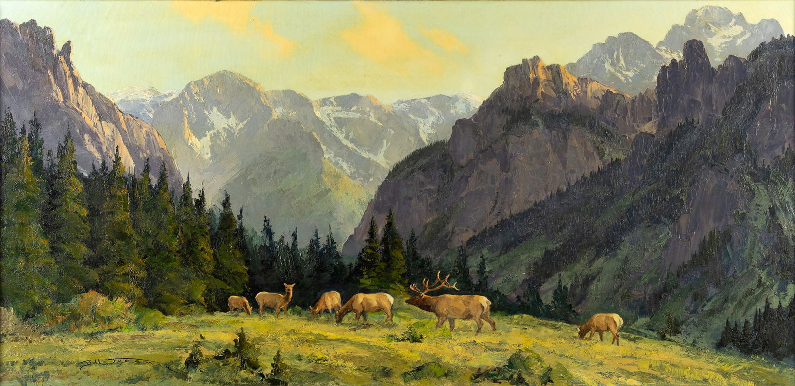 Bill Freeman (1927-2012), The Magnificent Country (1 of 3)