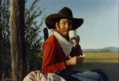 George Molnar (1953- ), Eyeing the Herd
