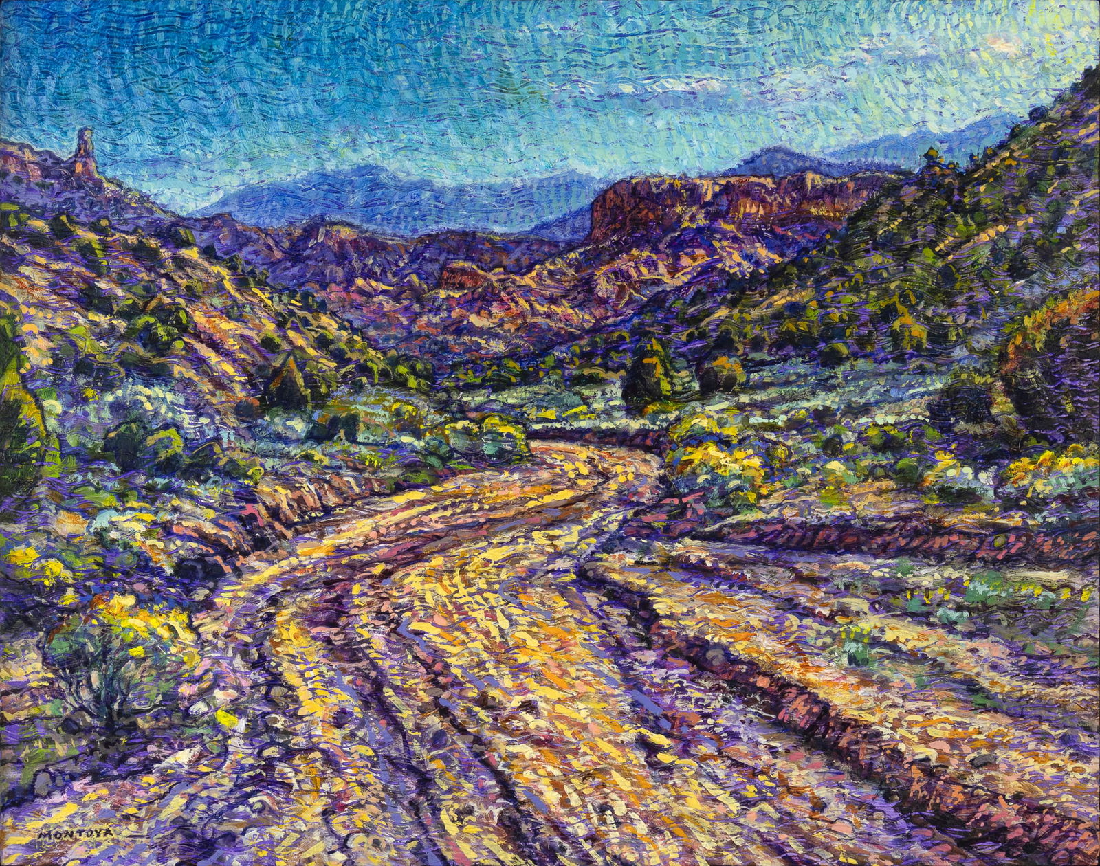 Roger Montoya (1961- ), Velarde Spring (1 of 3)