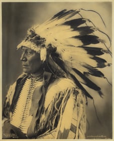 Frank A. Rinehart (1861-1928): Chief Hollow Horn Bear - Sioux, 1898