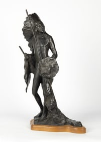 Richard Greeves (1935-2023): Study for Washakie, 1978