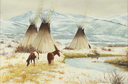 Dustin Lyon (1951- ): Wyoming, 1980