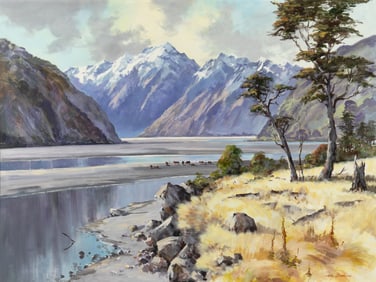 Aston Greathead (1921-2012): Haast Pass, New Zealand