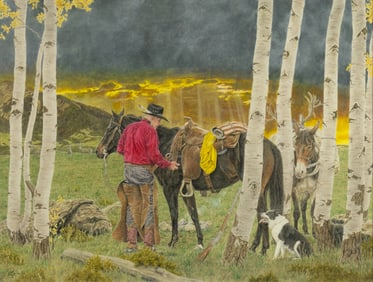 Jamie Means (1972- ): Let's Head Home, Jake, 2012