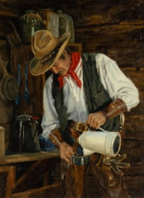 Krystii Melaine (1963- ): One Last Cup, 2010