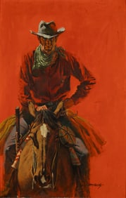 Frank McCarthy (1924-2002): Red Cowboy