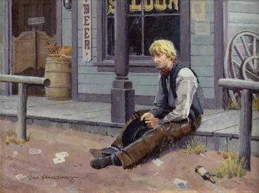 Donald Spaulding (1926-2021): Study for Sunday Morning