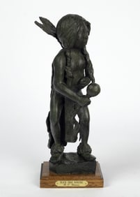 Richard Greeves (1935-2023): Black Frog Dancing, 2016