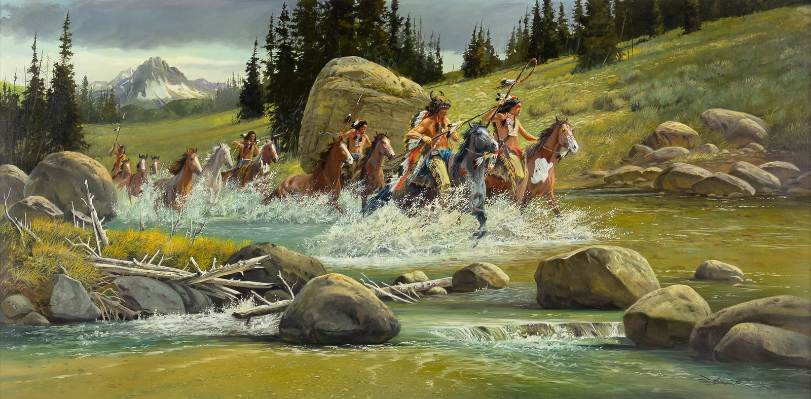 Paul Abram, Jr. (1933-2005): Absconding with the Horses (1 of 3)