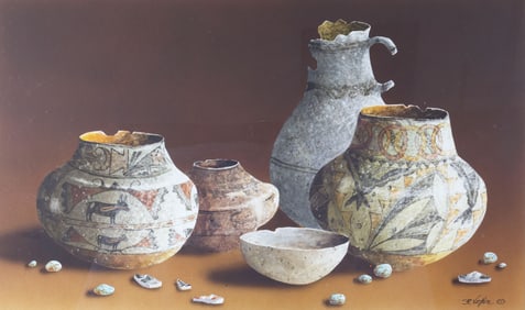 Bernard Vetter (1940- ): Relics of the Southwest