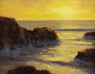 Greg Scheibel (1961- ): Pacific Sunset
